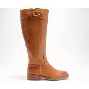 Vince Camuto VC Andalain Golden Walnut Neo‎ Lux Burnish Riding Boots Size 8M NEW